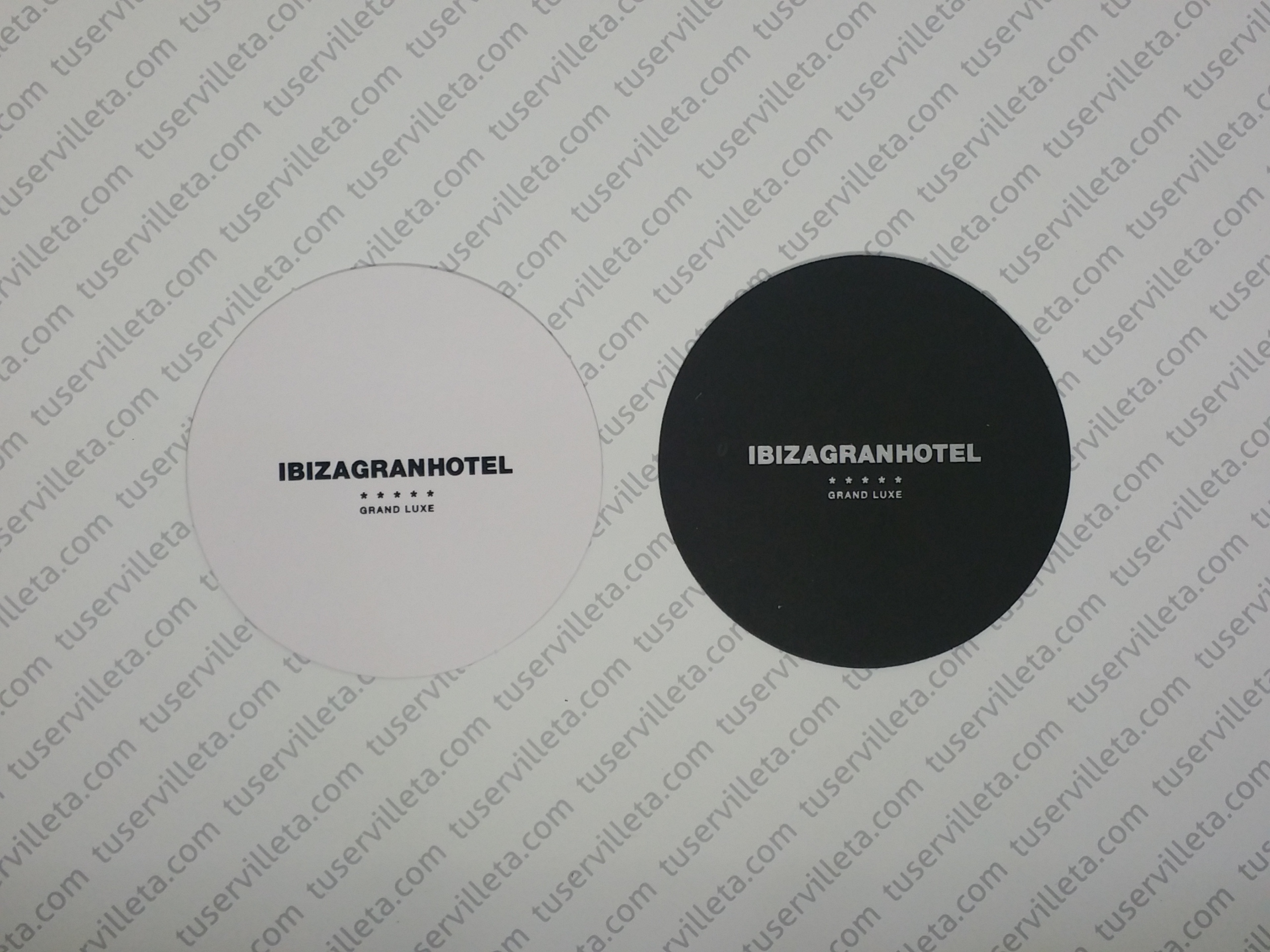 Posavasos Impresos Ibiza Gran Hotel