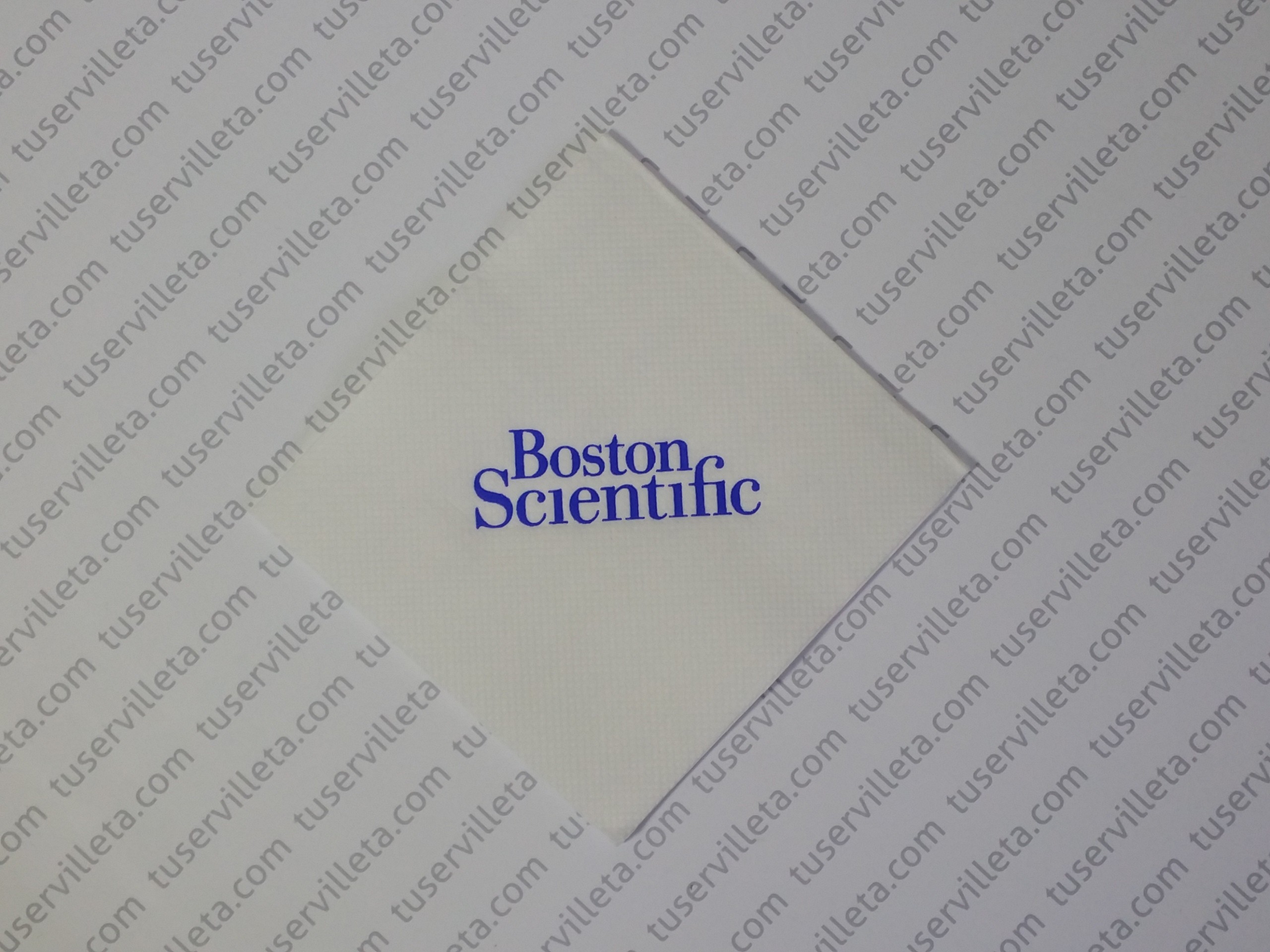 Servilletas Impresas Boston Scientific