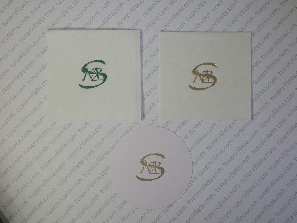 Servilletas y Posavasos SMZ