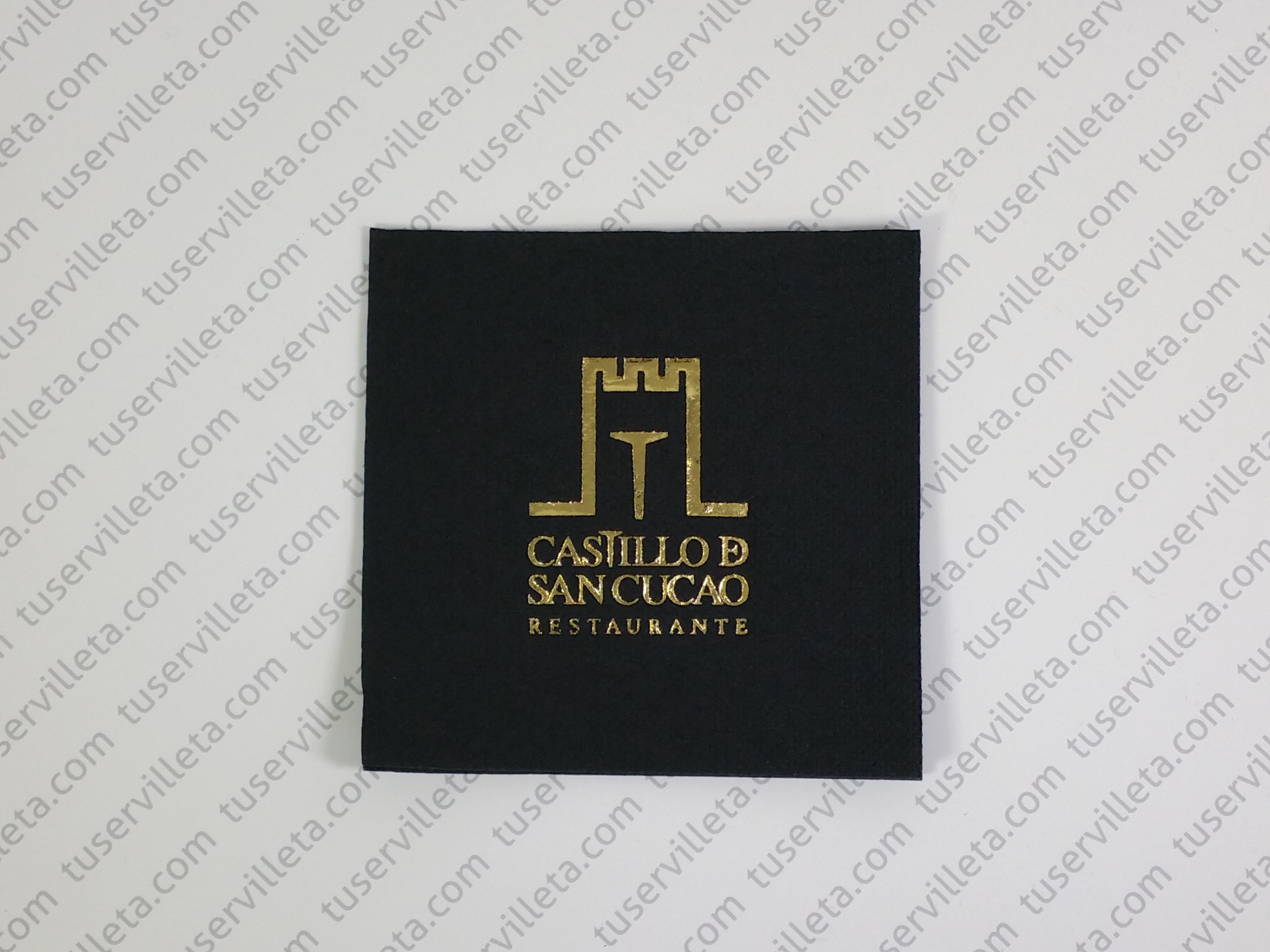 Servilletas Personalizadas Castillo de San Cucao