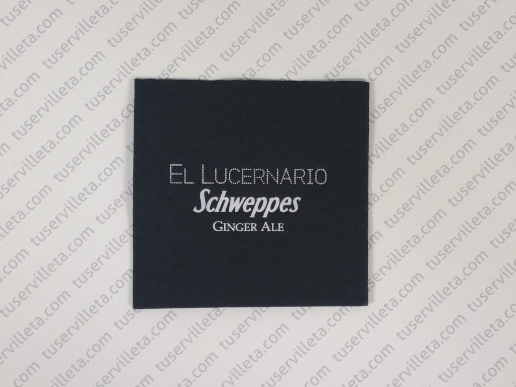Servilletas Impresas Schweppes