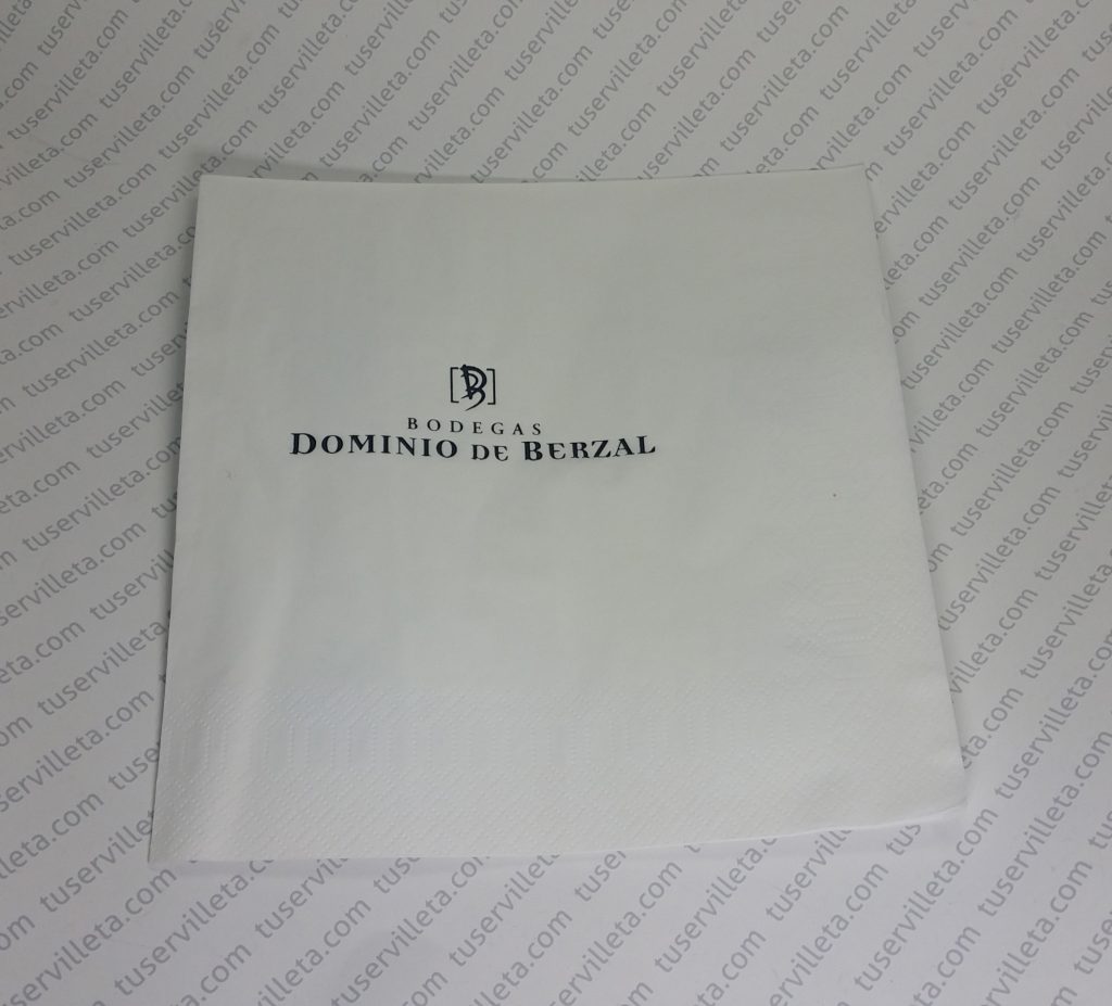 Servilletas Impresas Dominio de Berzal
