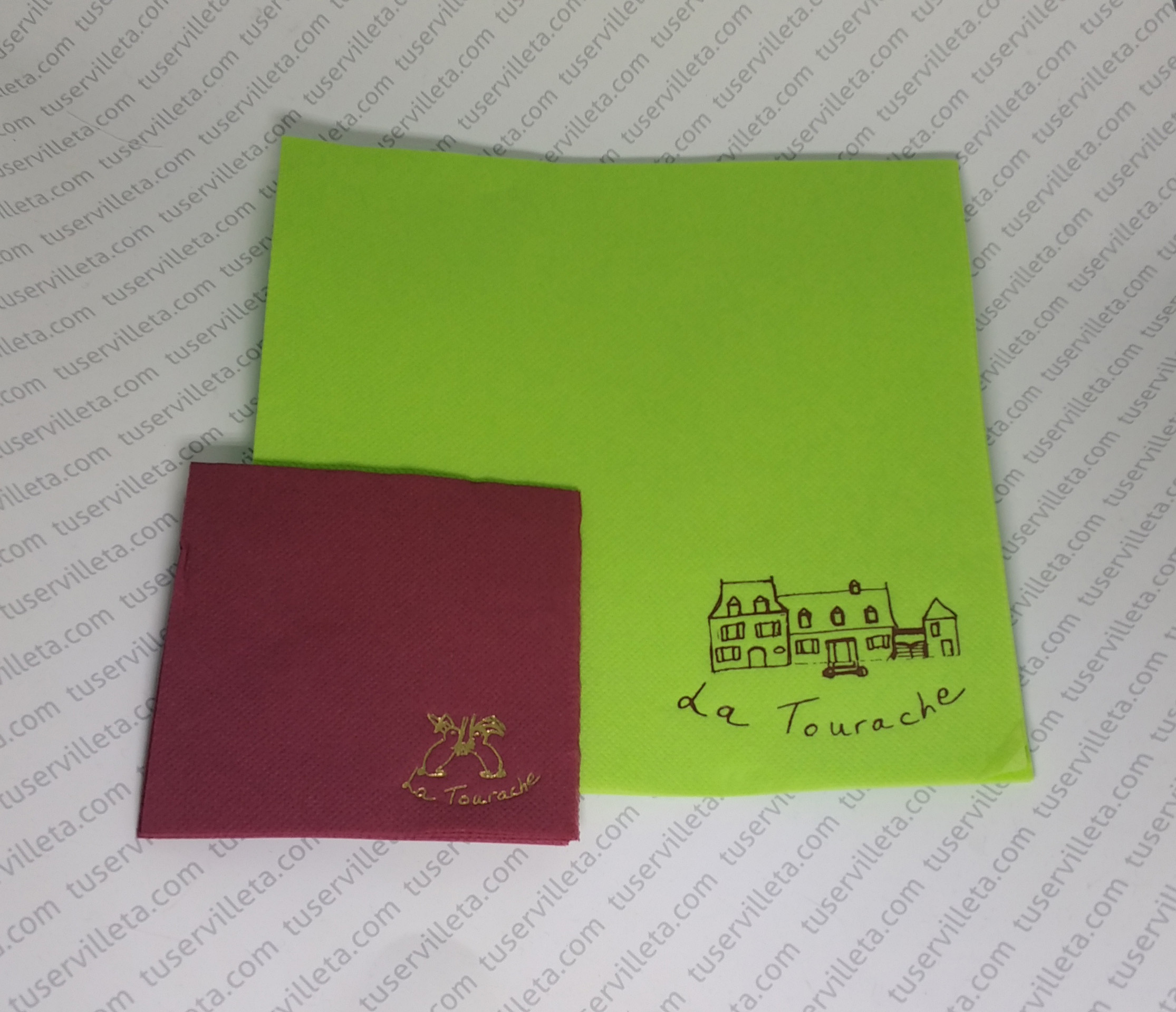 Servilletas Impresas La Tourache